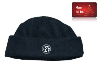 Mørkeblå beanie hue